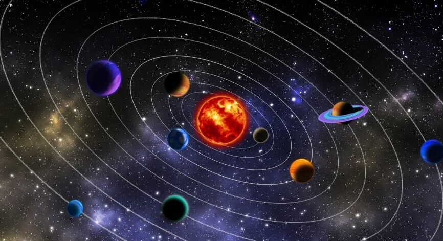 Картина на холсте Планеты, арт hd1549501